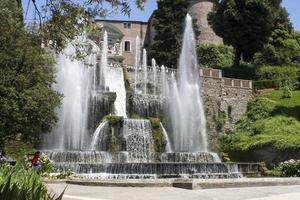 villa d'este in tivoli, italien foto