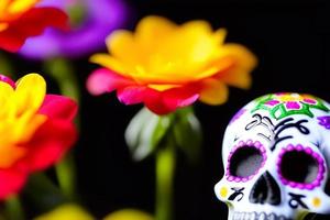 dia de los muertos, traditionelles mexikanisches kulturfest. Totentag. foto