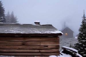 schöner Winterhintergrund mit Schnee. neujahr, weihnachten und andere feiertage, webposter, grußkarte. foto