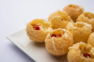 Käse-Pani-Puri foto