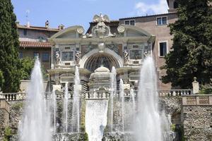 villa d'este in tivoli, italien foto