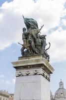 Denkmal in Vittoriano in Rom foto