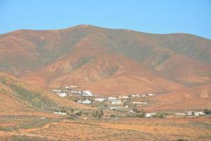 Blick auf die Berglandschaft. Fuerteventura. Kanarische Inseln. Spanien foto