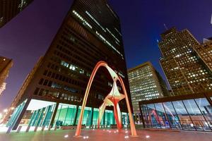 Flamingo-Skulptur - Federal Plaza - Chicago, USA, 2022 foto