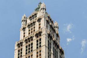 Turm des Woolworth-Gebäudes in New York City, 2022 foto