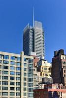 Wolkenkratzer in Midtown Manhattan West, New York City. foto