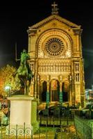 die kirche eglise saint-augustin de paris in paris, frankreich, 2022 foto