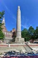 Weltkrieg-Denkmal im Memorial Park in Providence, Rhode Island. foto