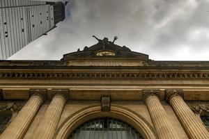 großes zentrales Terminalgebäude. Grand Central Terminal ist ein S-Bahn-Terminal an der 42nd Street und Park Avenue in Midtown Manhattan, New York City. foto