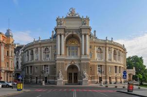Odessa Nationales Akademisches Theater für Oper und Ballett, Ukraine foto