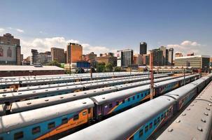 Braamfontein Rangierbahnhof, Johannesburg foto