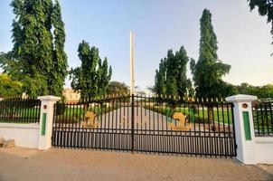 denkmal der afrikanischen einheit - accra, ghana foto