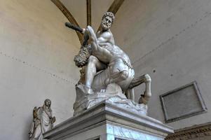 Herkules und Nessus - Florenz, Italien foto