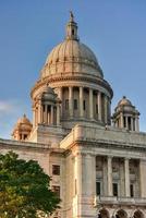 das rhode island state house, die hauptstadt des us-bundesstaates rhode island. foto