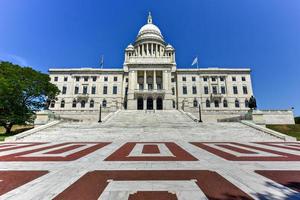 das rhode island state house, die hauptstadt des us-bundesstaates rhode island. foto