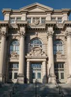 die mertz-bibliothek im botanischen garten von new york in bronx, new york. foto