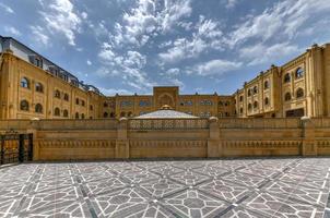 Taza-Pir-Moschee Moschee in Baku, Aserbaidschan. Der Bau begann 1905 und wurde 1914 abgeschlossen. foto