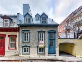 Architektur der Stadt Quebec foto