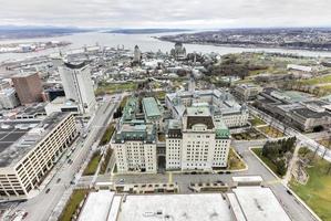 Skyline von Quebec foto