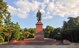 Lenin-Statue, Jalta, Krim, 2021 foto