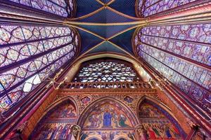 die Saint Chapelle in Paris, ca. Mai 2022 foto