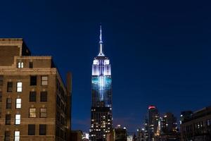 Empire State Building - Rennaussterben, New York, USA, 2015 foto