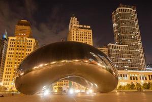 Cloud Gate im Millennium Park, Chicago, USA, 2022 foto