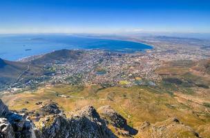 Tafelberg in Kapstadt foto