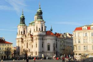 nikolauskirche - prag, tschechische republik foto