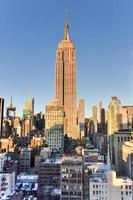 das Empire State Building in New York City, 2022 foto