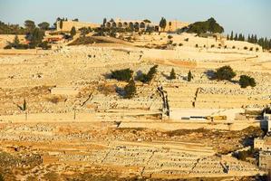 Blick auf den Ölberg, Jerusalem foto