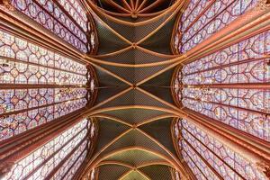 die Sainte Chapelle in Paris, Frankreich, 2022 foto