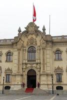 Regierungspalast des Präsidenten, Lima, Peru foto