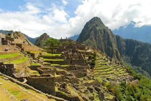 machu picchu, peru foto