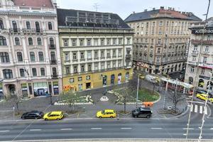 zentrale budapest straßenansicht foto