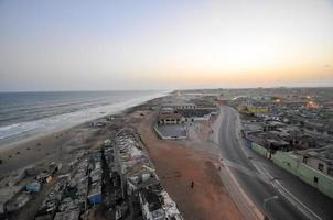 Panoramablick auf Accra, Ghana foto