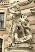 Herkules-Statue - Wien, Österreich foto