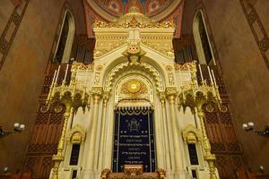 Große Synagoge in Budapest, Ungarn, 2022 foto