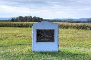 Gedenkdenkmal, Gettysburg, Pa foto