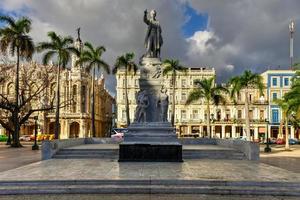 Der Zentralpark von Havanna mit dem Jose-Marti-Denkmal, 2022 foto