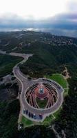 Betonkreuz auf dem Mount Soledad in La Jolla, San Diego, Kalifornien. foto