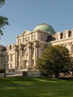 die mertz-bibliothek im botanischen garten von new york in bronx, new york. foto