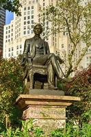 William Seward-Statue in New York, 2022 foto
