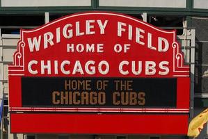 Wrigley-Field-Stadion in Chicago, 2022 foto