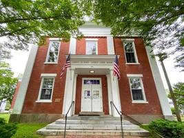 Dukes County Superior Court in Edgartown, Massachusetts auf Martha's Vineyard. foto