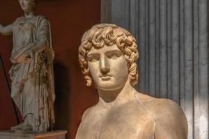 Skulptur und Kunst im Vatikanischen Museum, Vatikanstadt, Rom, Italien, 2022 foto