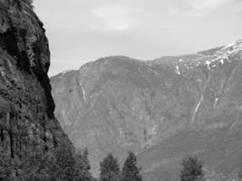 in den norwegischen Fjorden foto