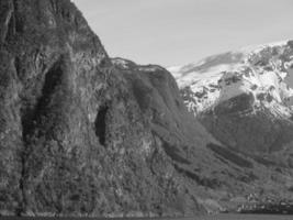 in den norwegischen Fjorden foto