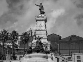 die stadt porto am fluss duero foto