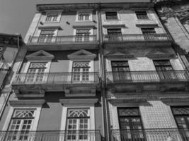 die stadt porto am fluss duero foto